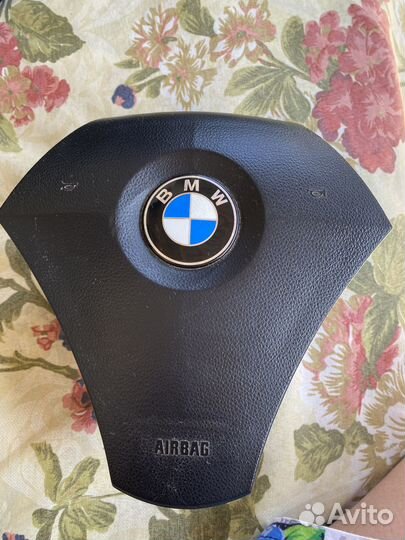 Руль BMW 5 e60 e61 с подогревом и подушкой безоп