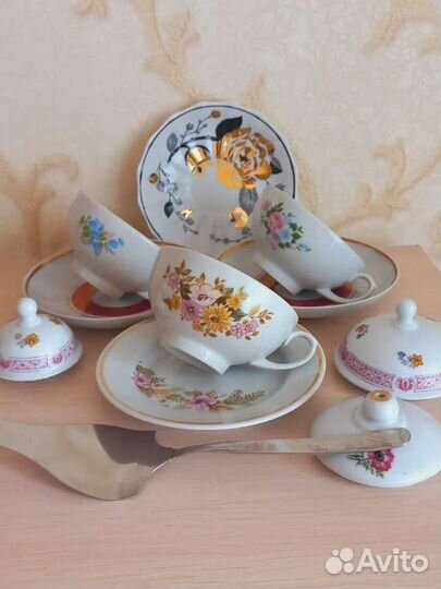 Блюдца, кружечки СССР