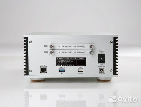 Сетевой проигрыватель Aurender ACS100 4TB Silver