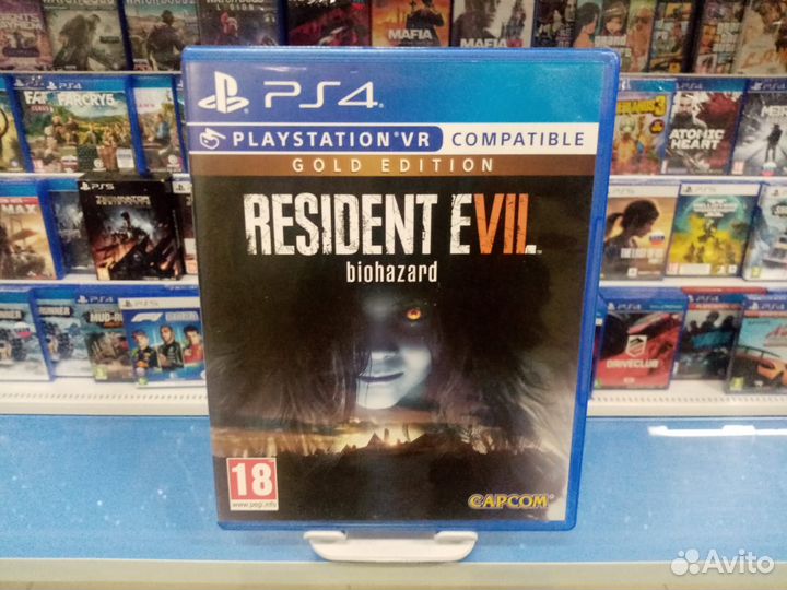 Resident Evil 7 Biohazard Gold Edition PS4 б.у