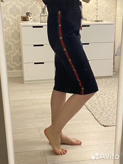 Юбка в стиле gucci