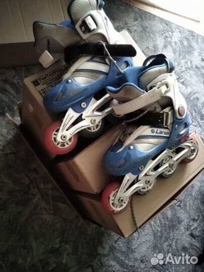 Роликовые коньки детские раздвижные