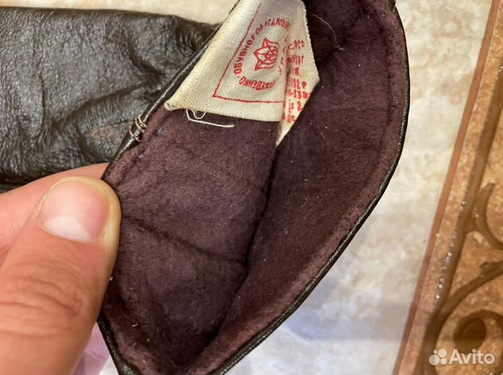 Краги кожаные СССР