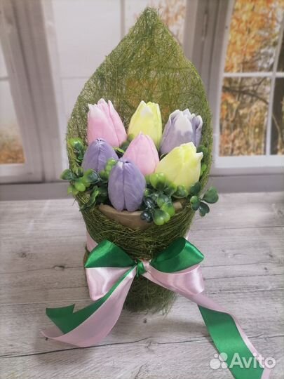 Букеты из мыла ручной работы