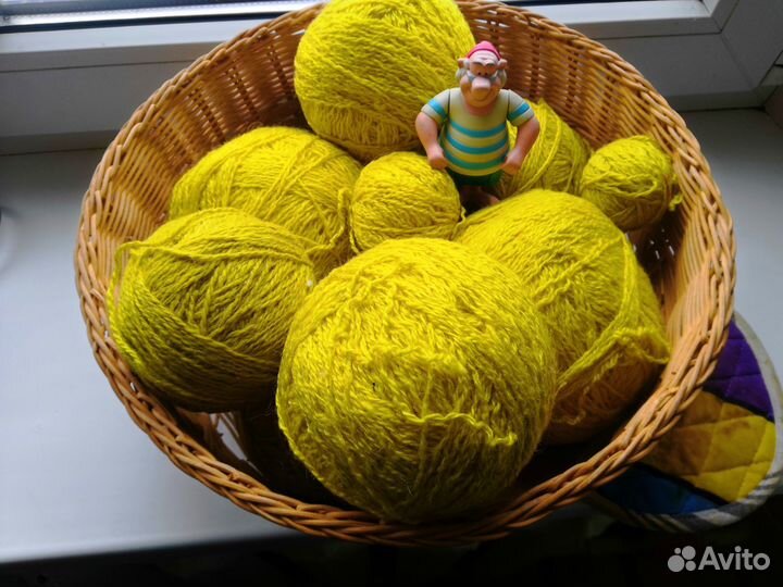 Пряжа для вязания шерсть СССР