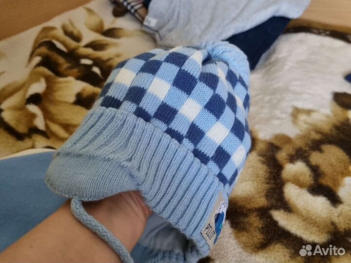 Шапка для мальчика демисезонная