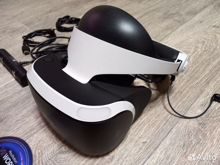 Sony playstation 4 vr шлем второй ревизии + 5 игр