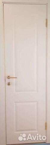 Дверь межкомнатная 70 см Скинни-14 Белая