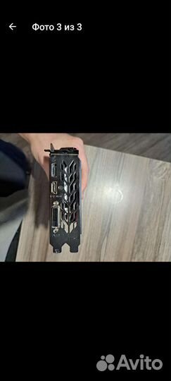 Видеокарта MSI GeForce GTX 1050 ti gaminx X (4gb)