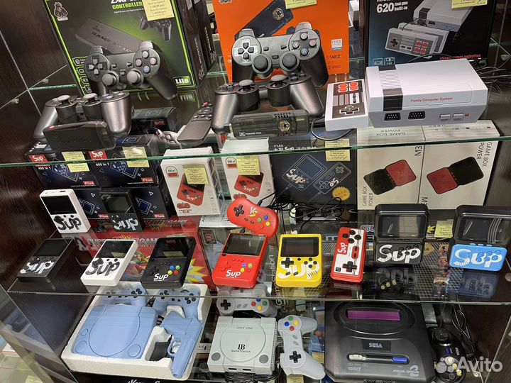 Приставки Game Sick 4K, Sega, Dendy, Game Box 8K