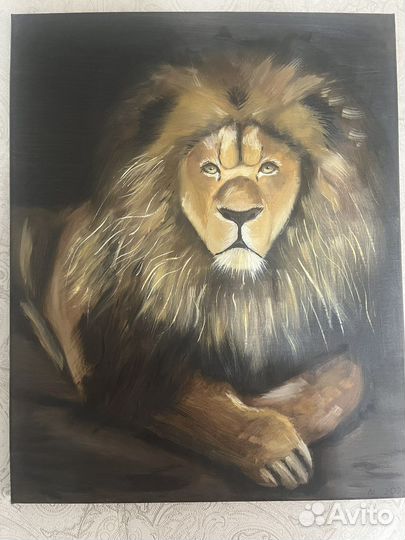 Картина маслом на холсте, панно