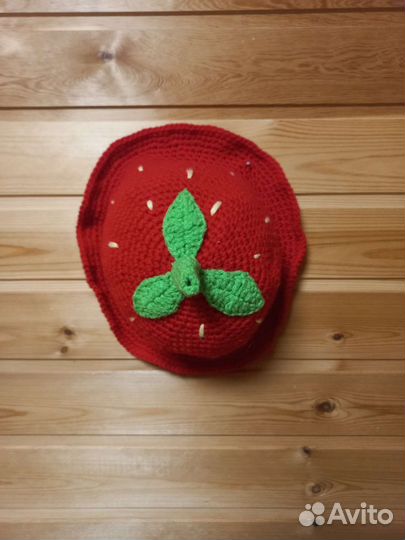 Вязаная панама