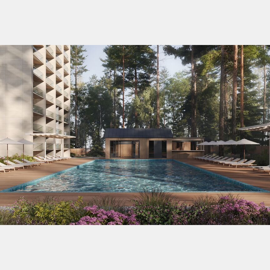 1-к. апартаменты, 56,2 м², 5/12 эт.