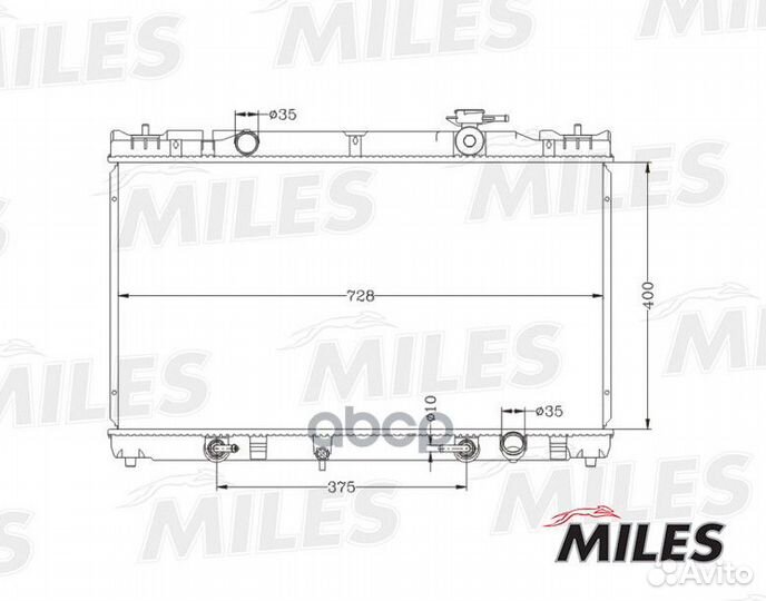 Toyota 16400-28280 acrb051 Miles
