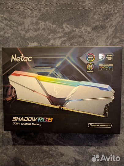 Оперативная память ddr4-3600, 16 GB (2x8)