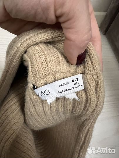 Шапка и снуд Maag 4-5 лет новые