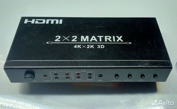 MX22 hdmi Matrix 2 x 2 edid Control
