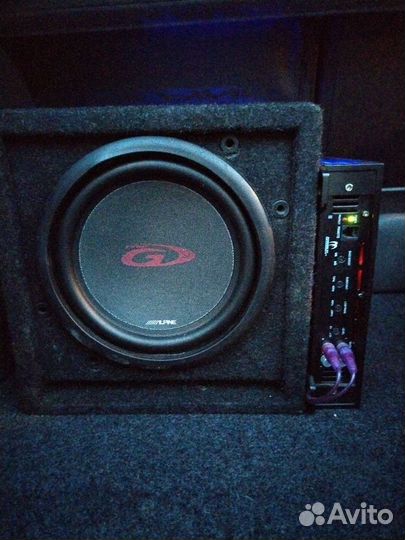 Сабвуфер alpine и усилитель mb quart