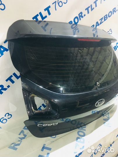 Спойлер KIA ceed JD 1.6 ат хетчбек