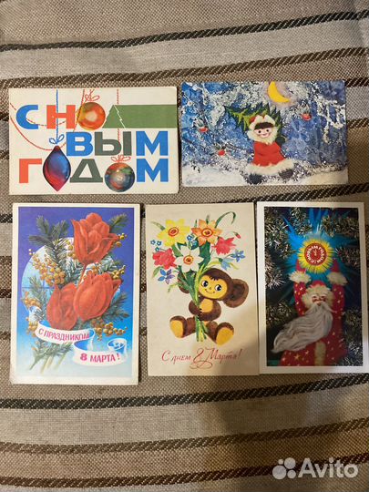 Открытки от дореволюционных до конца 70-х г