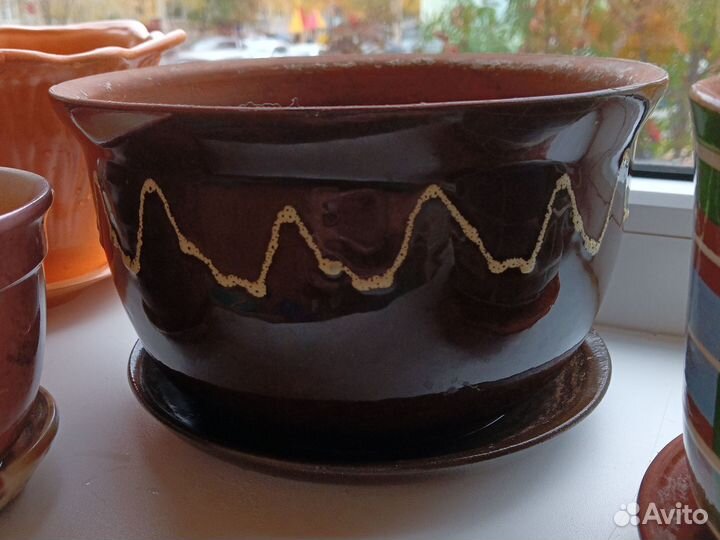 Керамические горшки