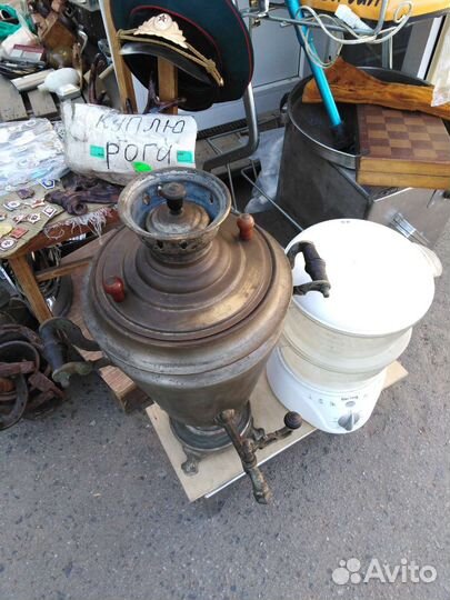 Самовар угольный. Электросмовар. Пароварка