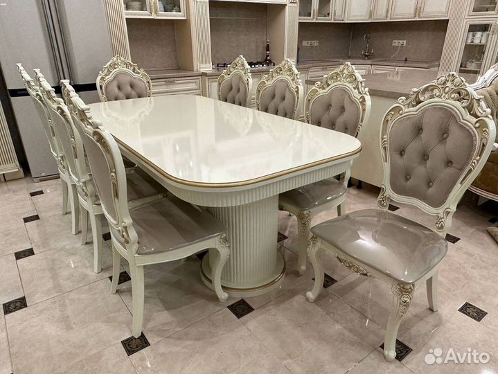 Стол со стульями \оплата при получении