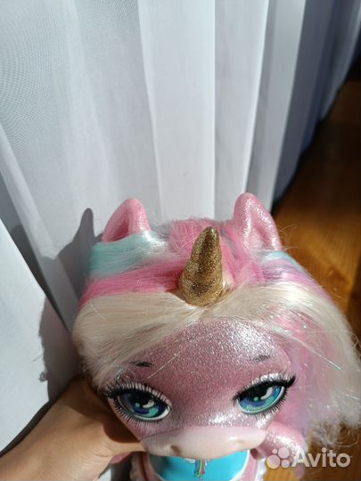 Единорог блестящий, кукла пупси слайм