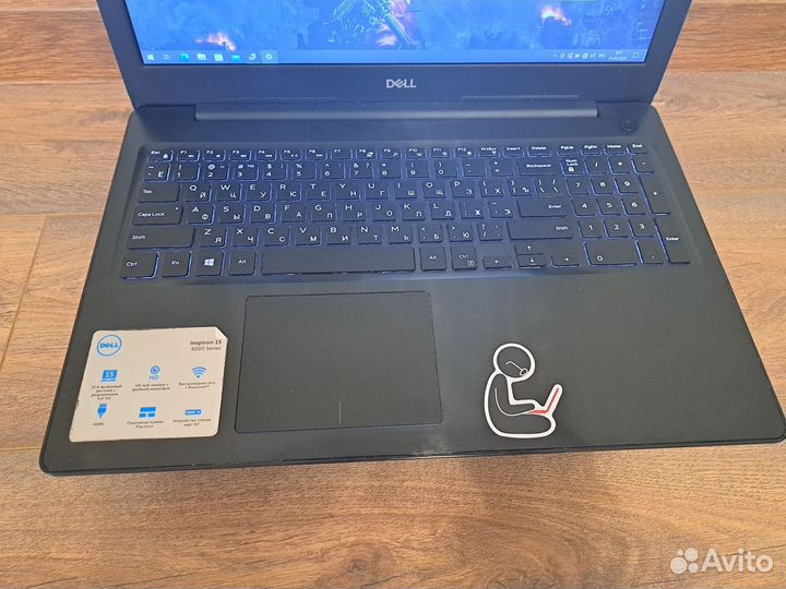 Игровой dell i5 8250u + 535 4gb + 8gb