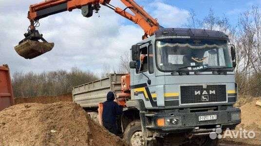 Грунт,земля,песок,пгс Грейфером