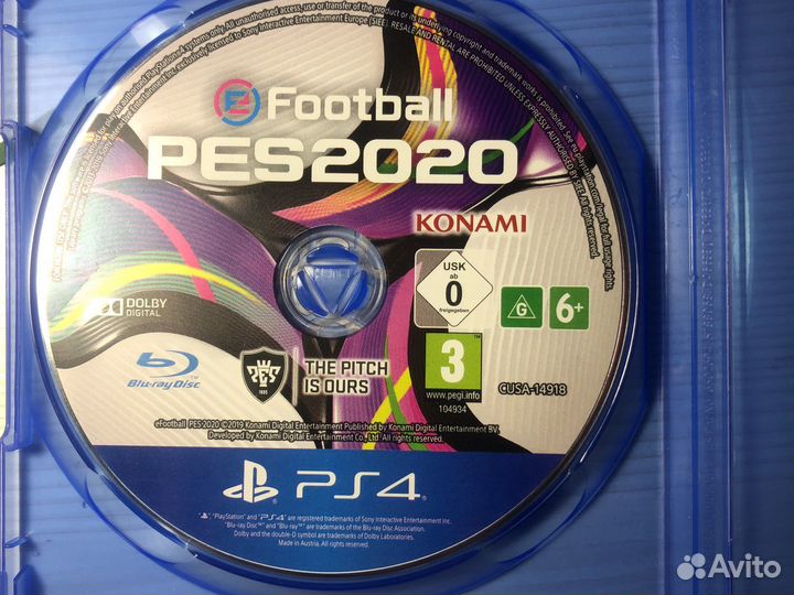 Торг Игры для приставок ps4 pes2020 football