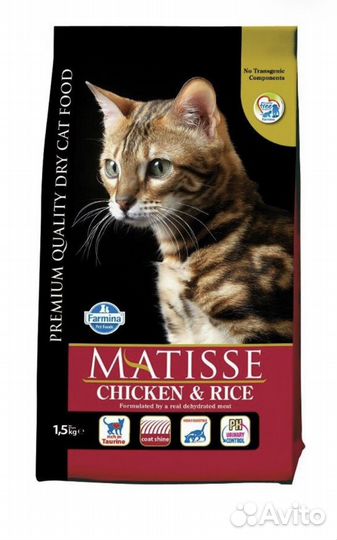 Сухой корм для кошек Farmina Matisse 3 кг