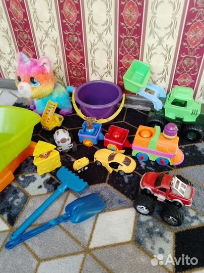 Детские машинки игрушки пакетом