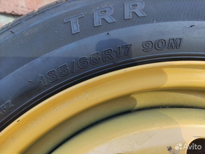 Запасное колесо 185/65R17 Subaru XV 2011-2017