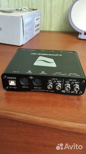 Внешняя звуковая карта amon 24bit 96kgz