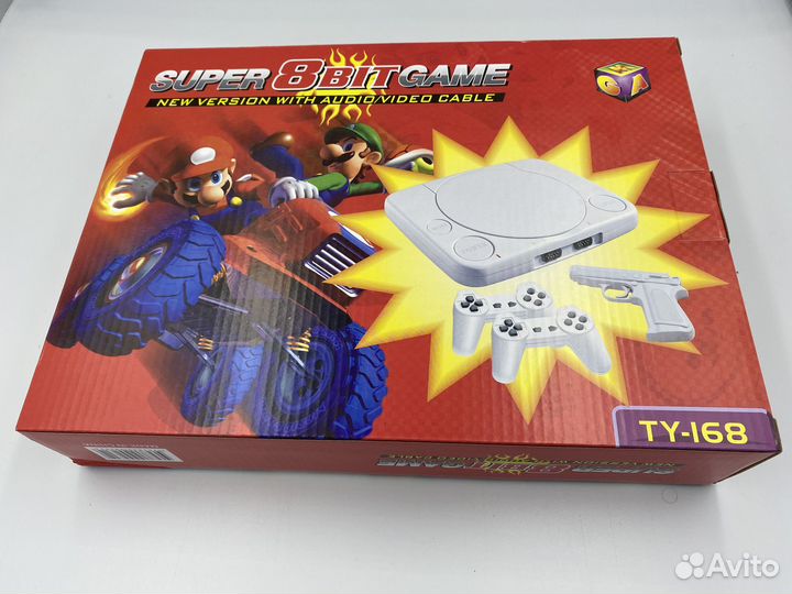 Игровая приставка Dendy super 8 bit, новая