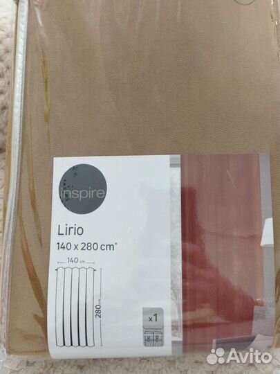 Шторы новые 140*280