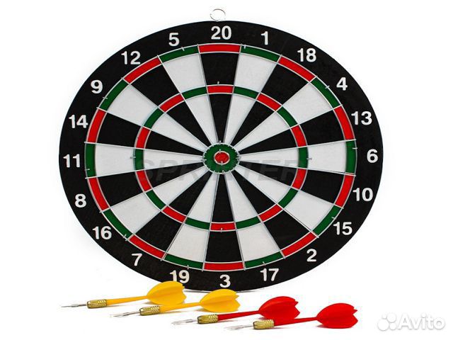 Дартс двухсторонний 17