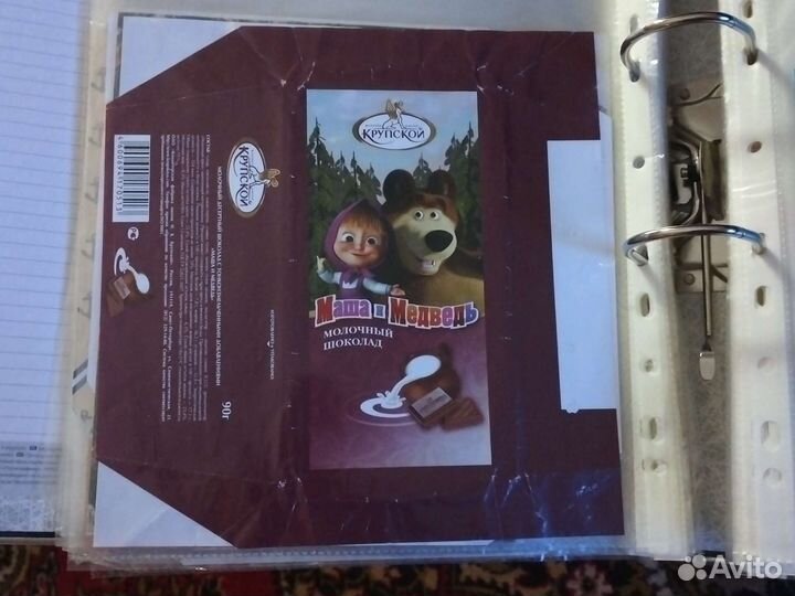 Обертки от шоколада