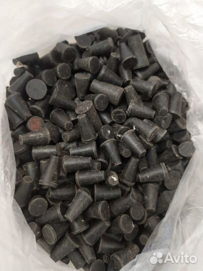 Пробки резиновые на 10 для химпосуды