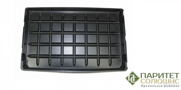Поддон 55х34*3,5 см для рассадных кассет