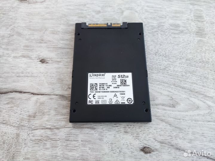 SSD Kingston KC600 512 Gb