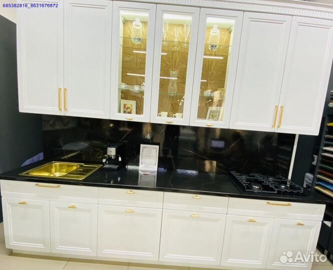 Кухня на заказ с установкой и доставкой (Арт.35665