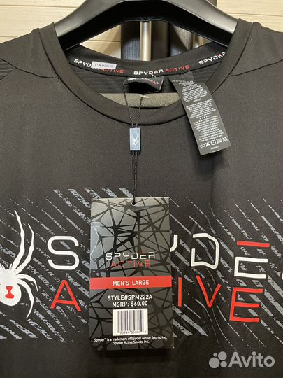 Спортивная футболка spyder active размер L