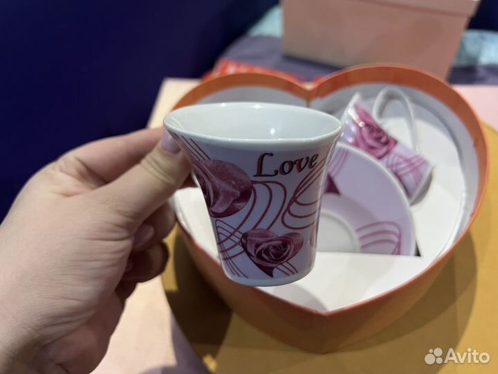 Кофейный набор на 2 персоны новый