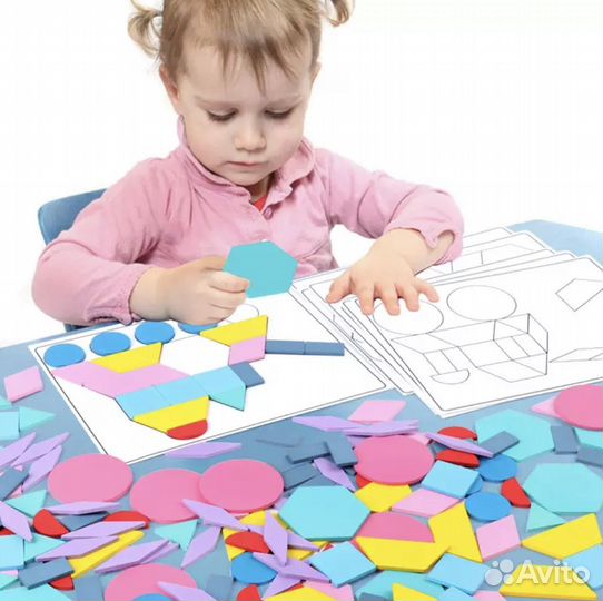 Развивающие деревянные игрушки. Головоломка