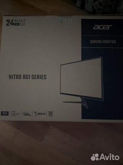Acer Nitro RG241YPbiipx 165 герц,ips матрица