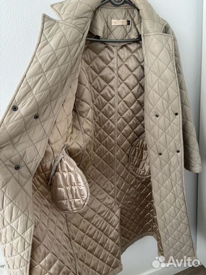 Пальто женское 42 44 бежевое