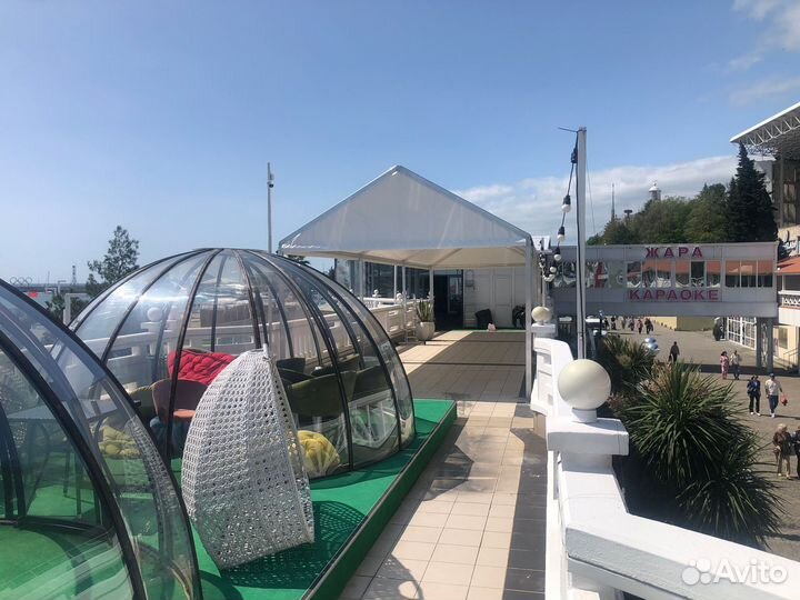 Тентовый ангар из алюминия