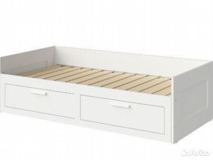 Кровать IKEA раздвижная brimnes 204х168